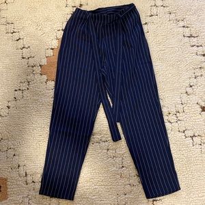 Pin stripe pants